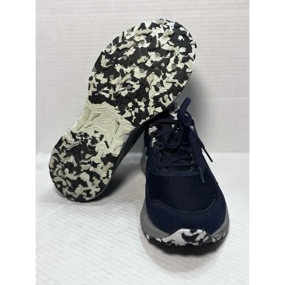 ASICS Gel-Venture 10 Trail Running Shoes Womens 8.5 Wide Navy Gray 1012B761 - Picture 7 of 9